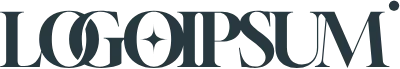 Logo \"Logosum\" w niebieskim kolorze.